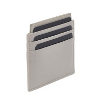 Lorenz Cow Nappa Slimline Double Sided Credit Card Case  (Non-RFID)